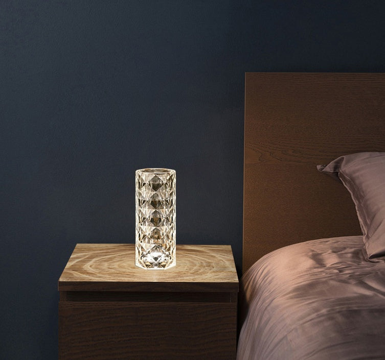 Nordic Crystal Touch Dimming Table Lamp