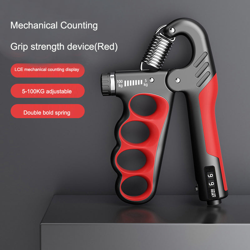 Copy of Copy of Adjustable Grip Strength Gauge Counting Type Spring Grip Strength Gauge Handshake Holder