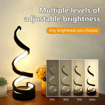 USB Spiral LED Night Light