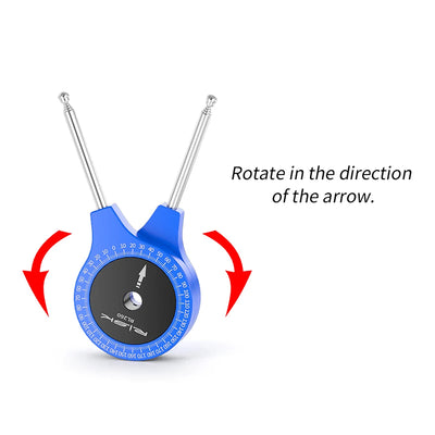 Copy of RISK Road Bicycle Airship - Fitting Knee Joint Angle Measuring Protractor for Bike Riding Posture