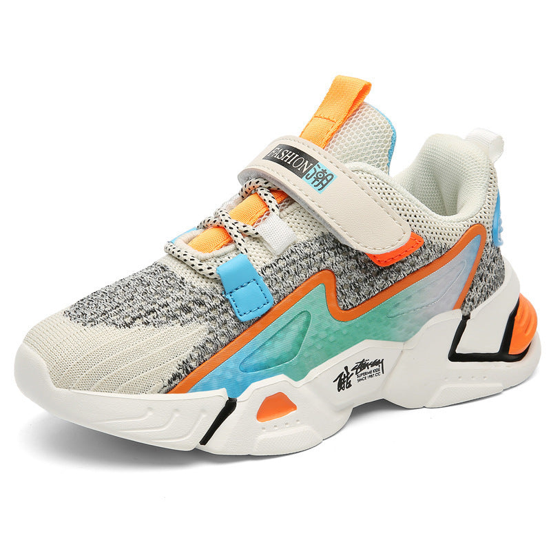 Kids Flying Knit Casual Sneakers