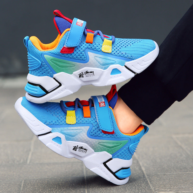 Kids Flying Knit Casual Sneakers