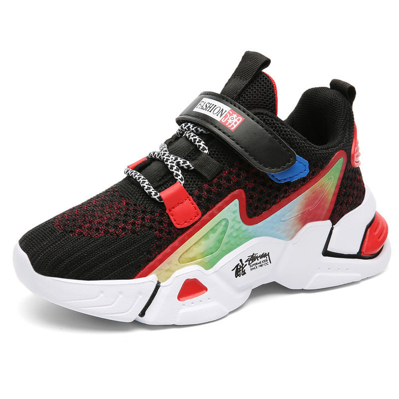 Kids Flying Knit Casual Sneakers