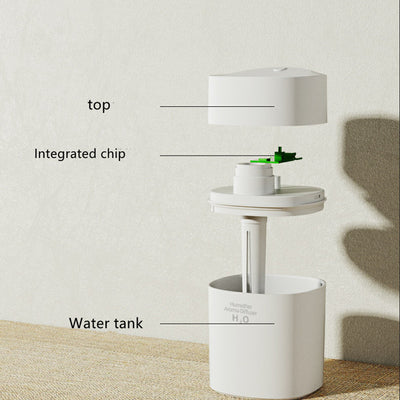 Mini USB Humidifier with LED Night Light