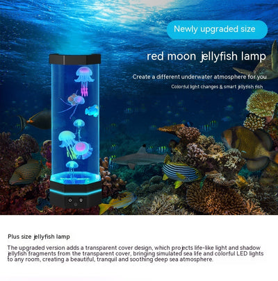 17-Color Jellyfish Lava Lamp 15-Inch