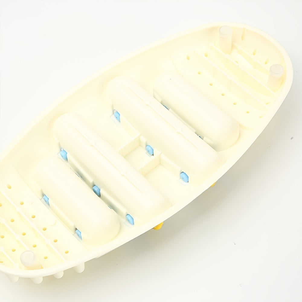 Wooden Dual Foot Massager Roller