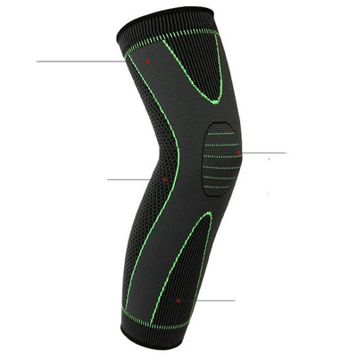 Non-Slip Sports Leggings with Knee Pads