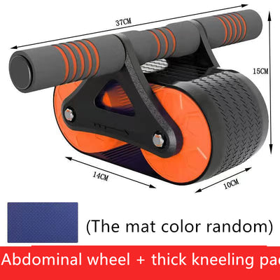 Double Wheel Ab Roller Exercise Device