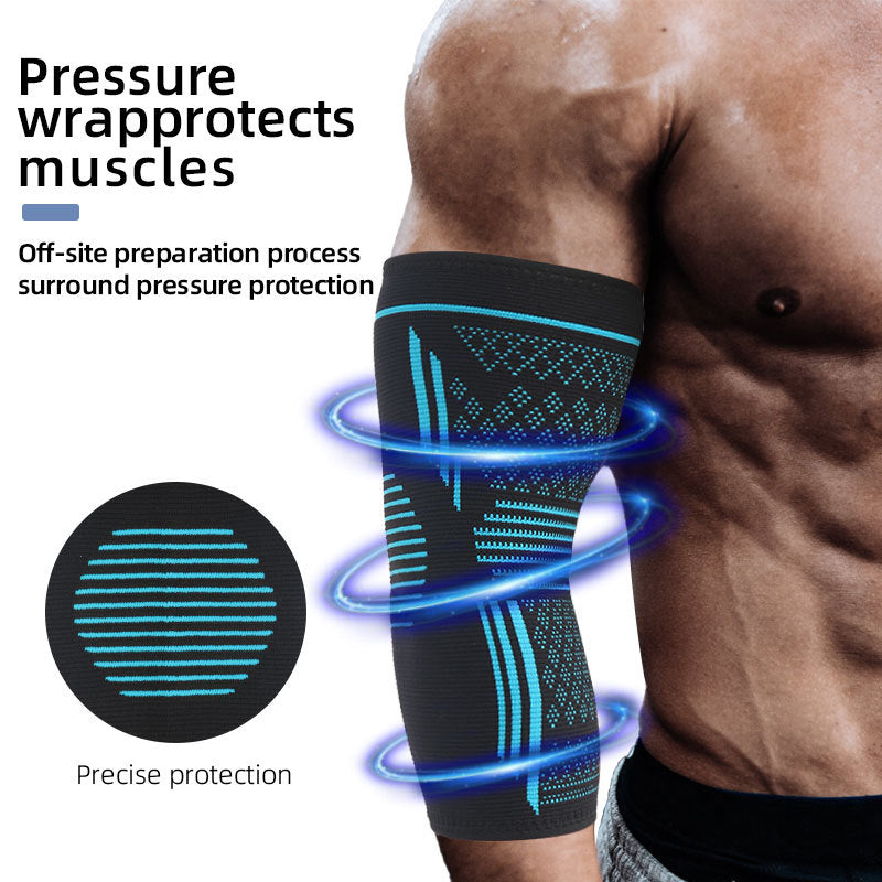 Copy of Sports elbow protection with four-way elastic pressure knitted breathable nylon elbow protection