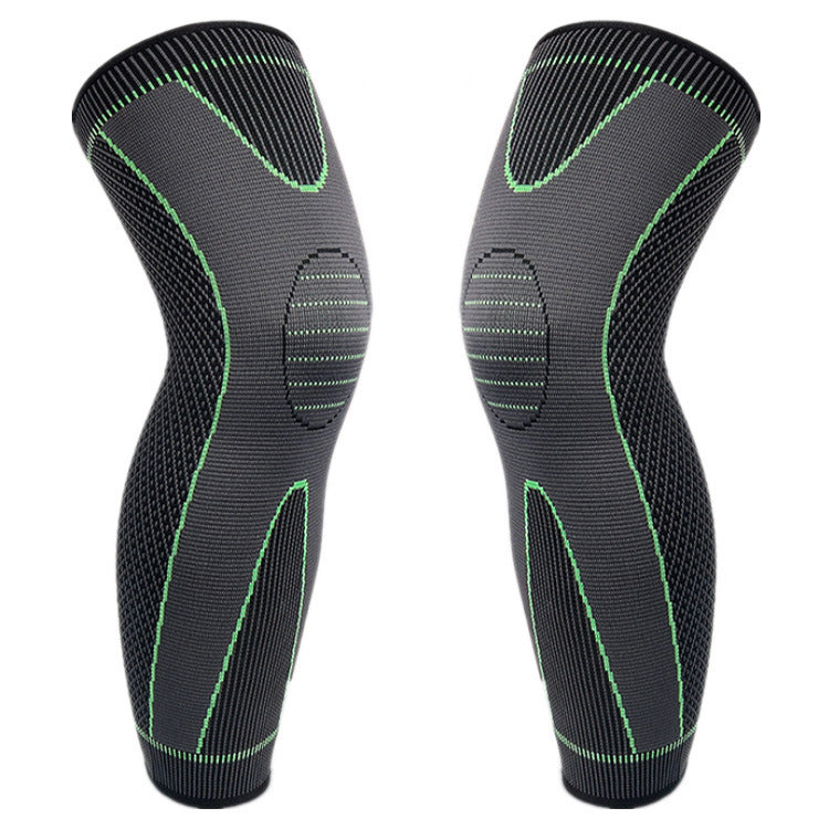 Non-Slip Sports Leggings with Knee Pads