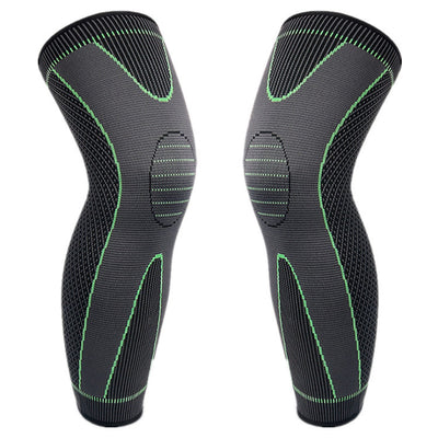 Non-Slip Sports Leggings with Knee Pads