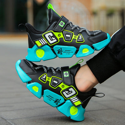 Mesh Velcro Breathable Walking Sneakers