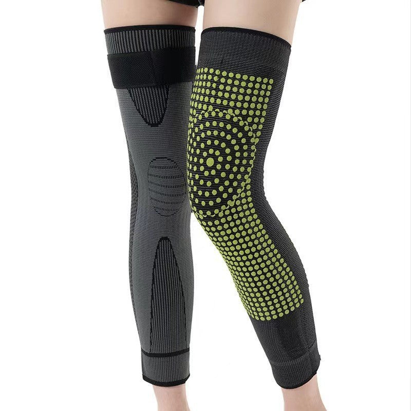 Knitted Long Lace-Up Riding Knee Pads