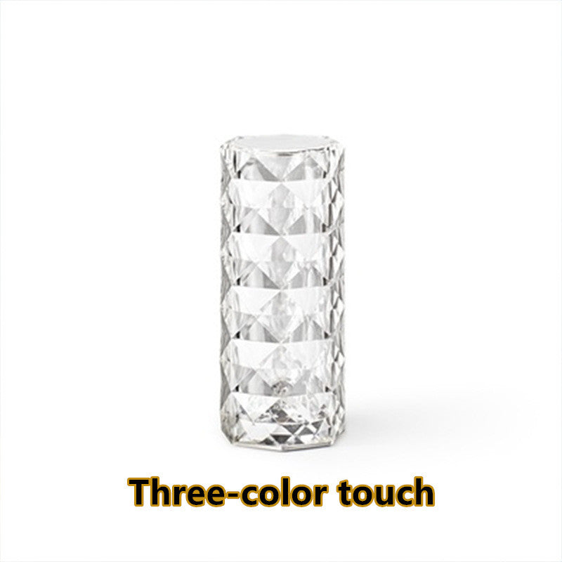 Nordic Crystal Touch Dimming Table Lamp