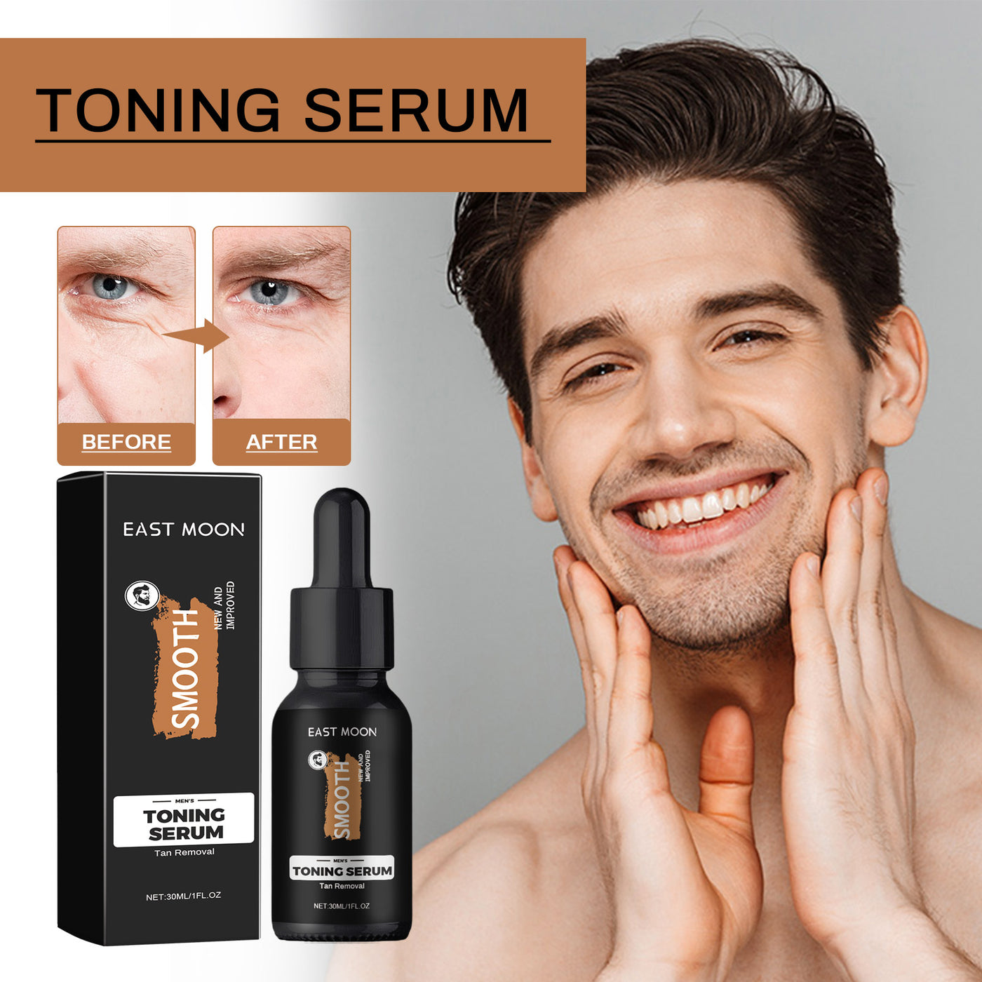 Copy of Toning Serum, Deep Moisturizing And Desalting Fine Lines Moisturizing And Moisturizing Face Essence