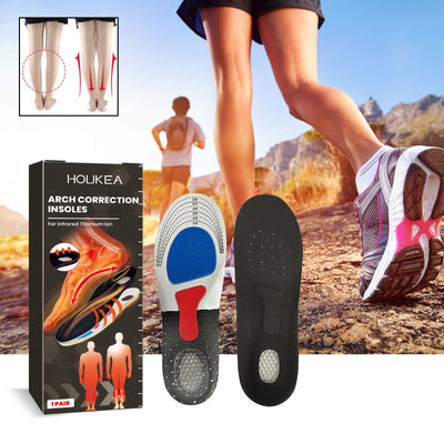 Corrective Foot Insoles, Arch Support Insole Non-Slip And Wear Resistant Foot Posture Correction Insole