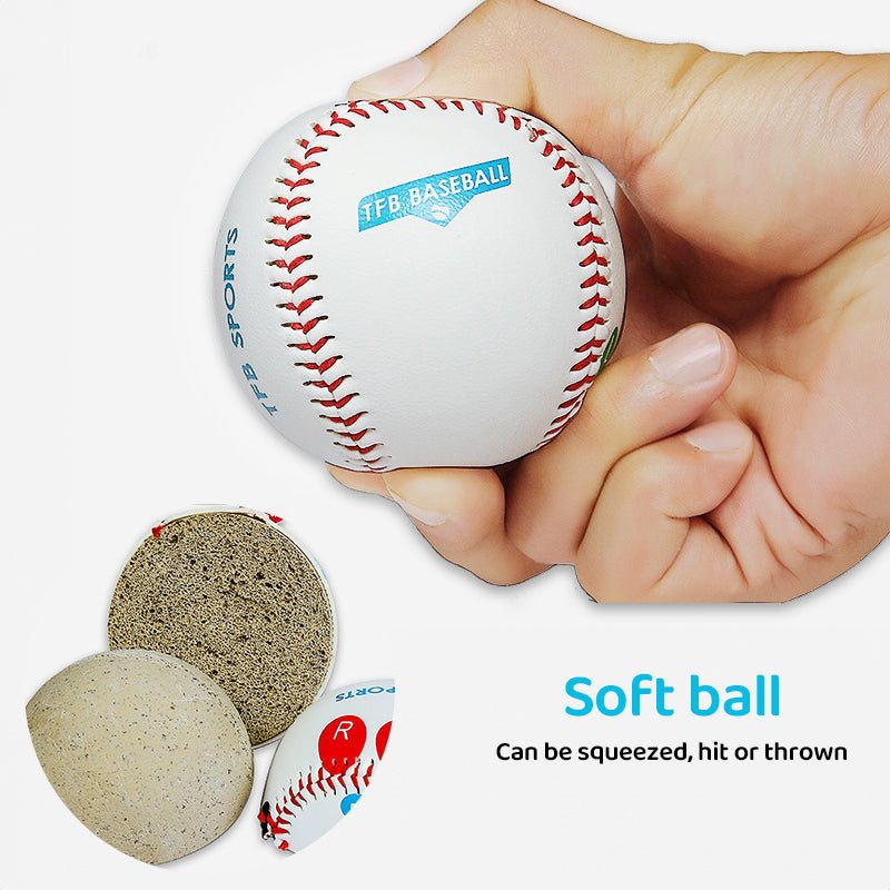 9 Inch Competition Training Baseball with Finger Placement Markers Games Practice Baseball Training Aid for Pitching - Finesse for All:infoshopstore.fitnessforall.com.uk