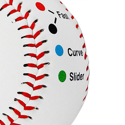 9 Inch Competition Training Baseball with Finger Placement Markers Games Practice Baseball Training Aid for Pitching - Finesse for All:infoshopstore.fitnessforall.com.uk
