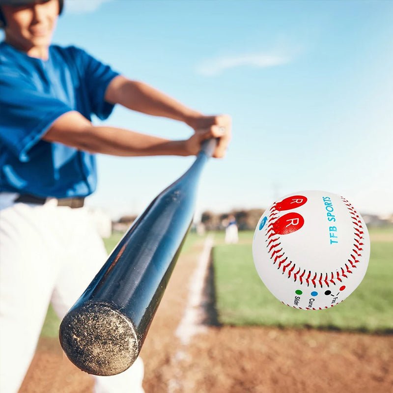 9 Inch Competition Training Baseball with Finger Placement Markers Games Practice Baseball Training Aid for Pitching - Finesse for All:infoshopstore.fitnessforall.com.uk