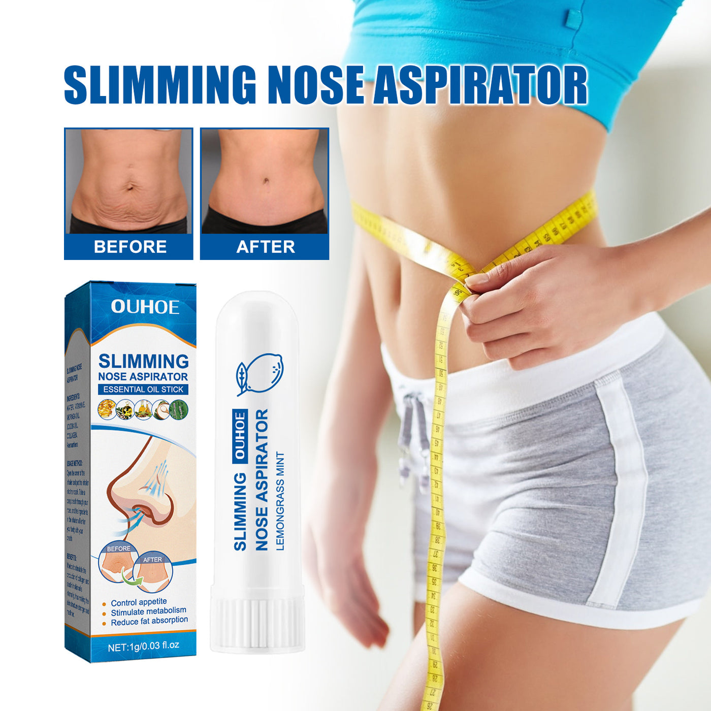 Copy of Toning And Nasal Smoothing, Firming Muscles Sculpting Waist Slimming Body To Highlight Body Curves Nasal Inhaler