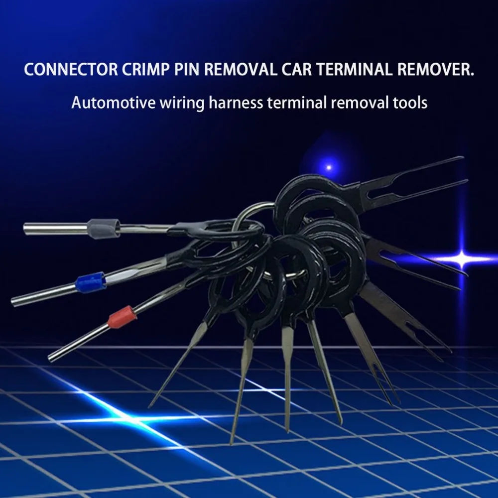 Copy of Car Terminal Removal Tool Kit Electrical Wiring Crimp Connector Pin Extractor Kit Car Repair Hand Tool 11pcs 8pcs 3pcs
