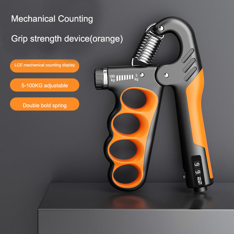 Copy of Copy of Adjustable Grip Strength Gauge Counting Type Spring Grip Strength Gauge Handshake Holder