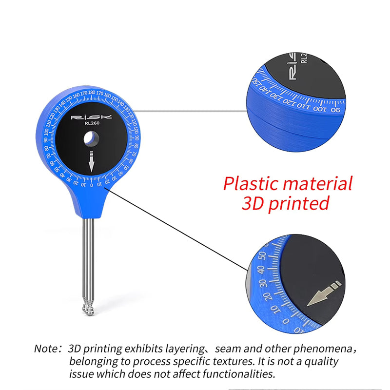 Copy of RISK Road Bicycle Airship - Fitting Knee Joint Angle Measuring Protractor for Bike Riding Posture