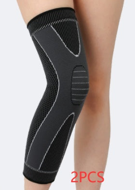 Non-Slip Sports Leggings with Knee Pads