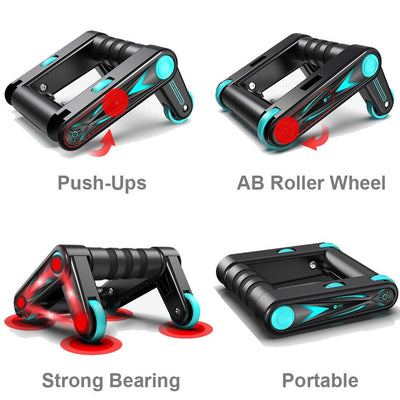 Abdominal Muscle Wheel Men's Home Fitness Equipment - Finesse for All:infoshopstore.fitnessforall.com.uk