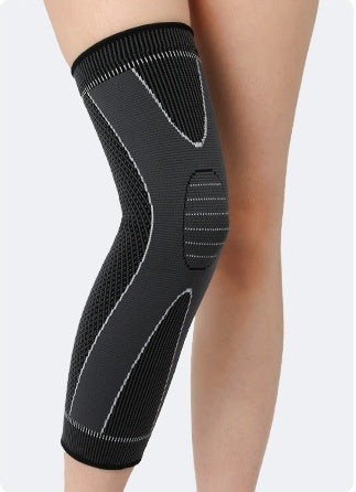Non-Slip Sports Leggings with Knee Pads