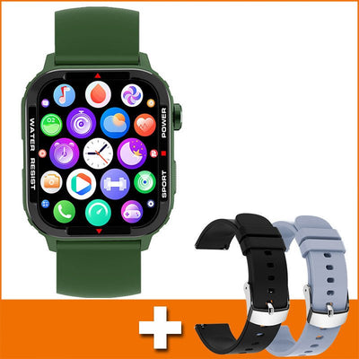 Bluetooth Sports Smartwatch Blood Pressure Blood Oxygen Monitoring - Finesse for All:infoshopstore.fitnessforall.com.uk