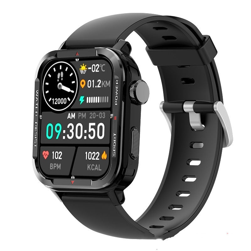 Bluetooth Sports Smartwatch Blood Pressure Blood Oxygen Monitoring - Finesse for All:infoshopstore.fitnessforall.com.uk