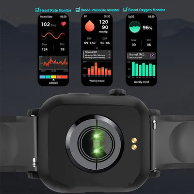 Bluetooth Sports Smartwatch Blood Pressure Blood Oxygen Monitoring - Finesse for All:infoshopstore.fitnessforall.com.uk