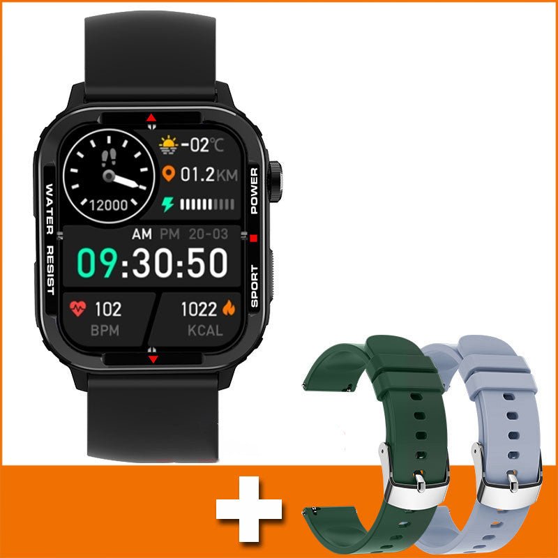Bluetooth Sports Smartwatch Blood Pressure Blood Oxygen Monitoring - Finesse for All:infoshopstore.fitnessforall.com.uk