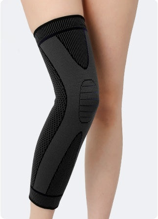 Non-Slip Sports Leggings with Knee Pads
