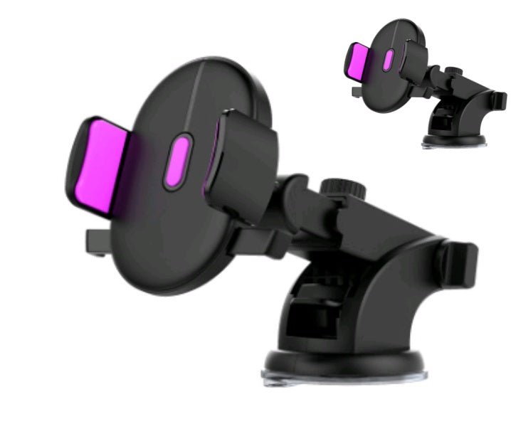Car Phone Holder Long Rod Telescopic Car Dashboard Suction Cup Type - Finesse for All:infoshopstore.fitnessforall.com.uk