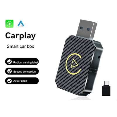 Carplay box wired to wireless Carplay module Android auto interconnection box - Finesse for All:infoshopstore.fitnessforall.com.uk