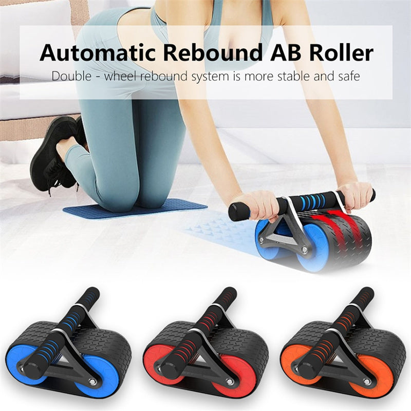 Double Wheel Ab Roller Exercise Device