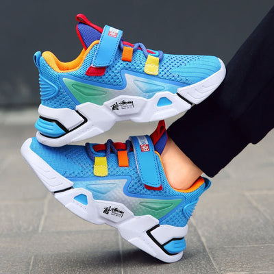 Children's Flying Knit Sneakers, Boys' Casual Sneakers - Finesse for All:infoshopstore.fitnessforall.com.uk