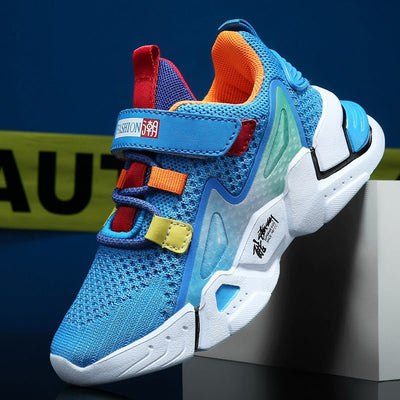 Children's Flying Knit Sneakers, Boys' Casual Sneakers - Finesse for All:infoshopstore.fitnessforall.com.uk
