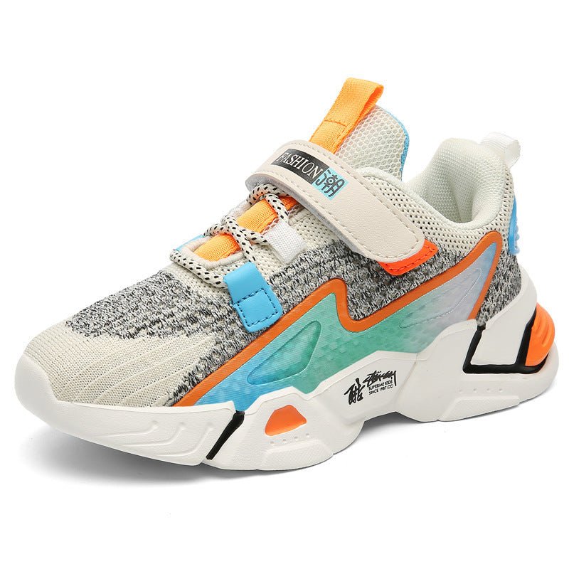 Children's Flying Knit Sneakers, Boys' Casual Sneakers - Finesse for All:infoshopstore.fitnessforall.com.uk