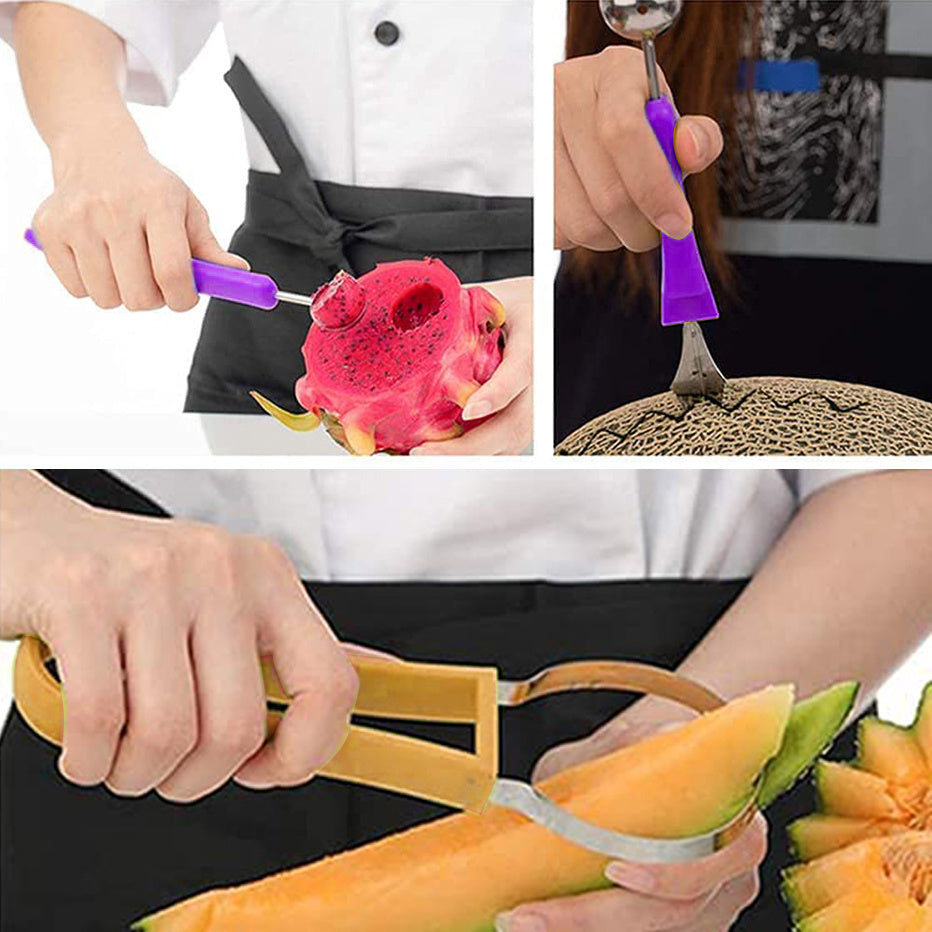 4-in-1 Watermelon & Fruit Cutter Set