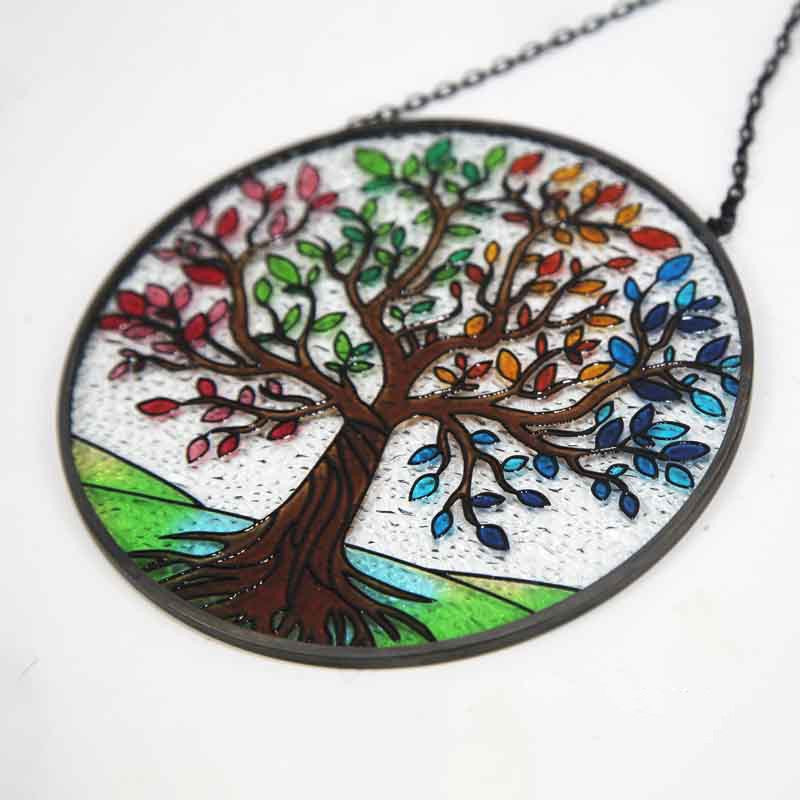 Life Tree Window Hanging Decoration