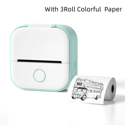 Mini Portable Bluetooth Label Printer