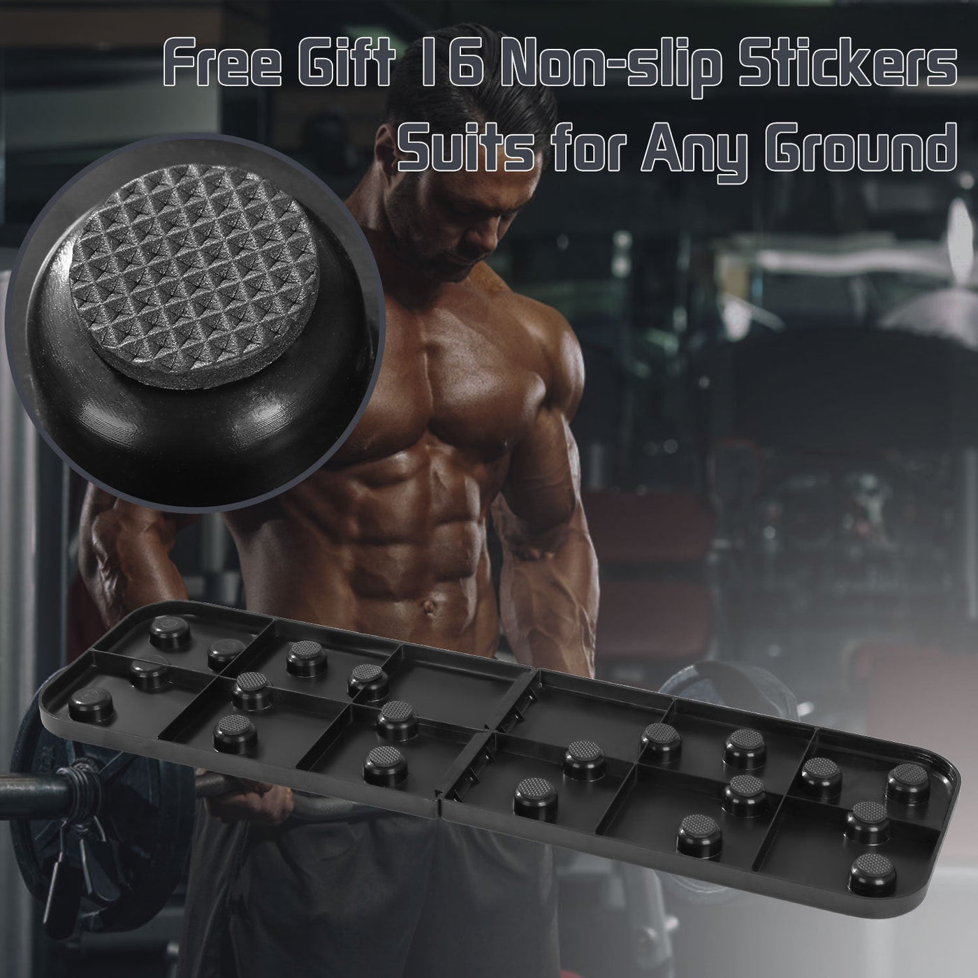Foldable Multi - Function 12 - Function 14 - Function Push - Up Board Bracket Fitness Equipment Exercise Abs Board - Finesse for All:infoshopstore.fitnessforall.com.uk