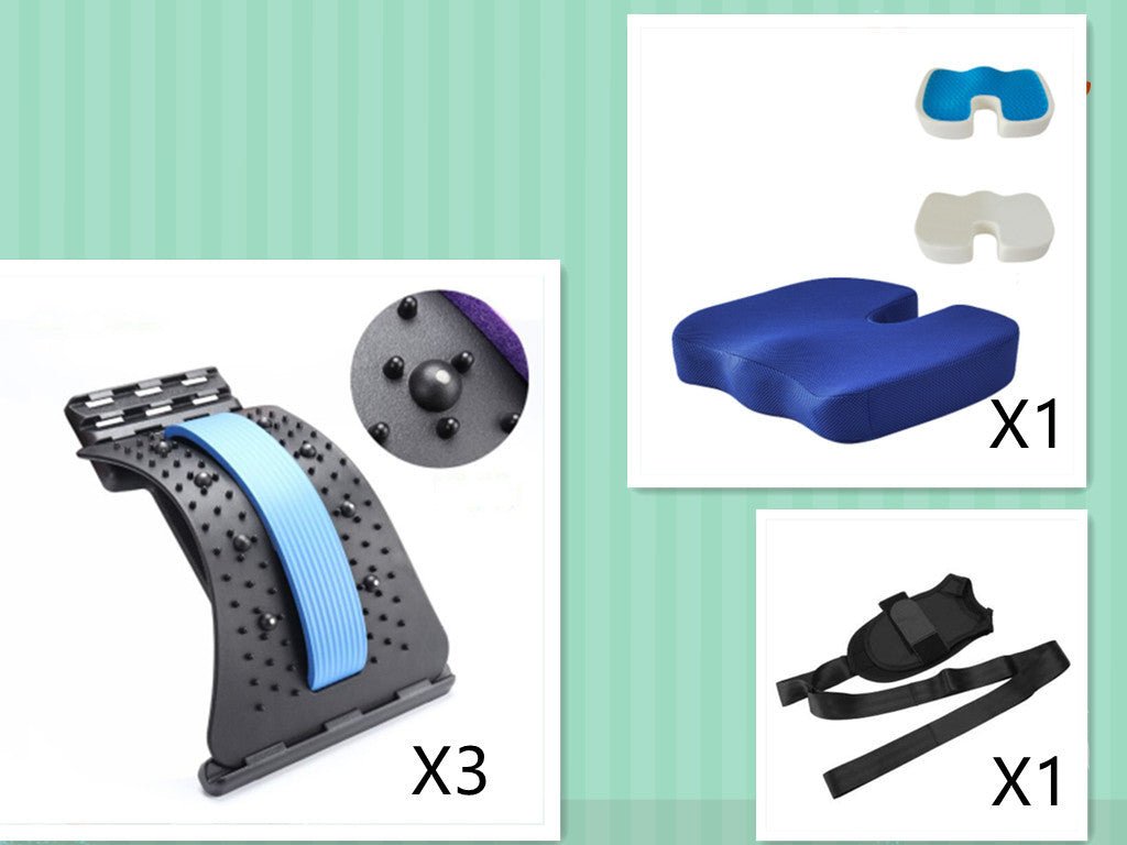 Lumbar Tractor Waist Traction Therapy Lumbar Orthosis Lumbar Intervertebral Disc Waist Prominent Back Pain Relief - Finesse for All:infoshopstore.fitnessforall.com.uk