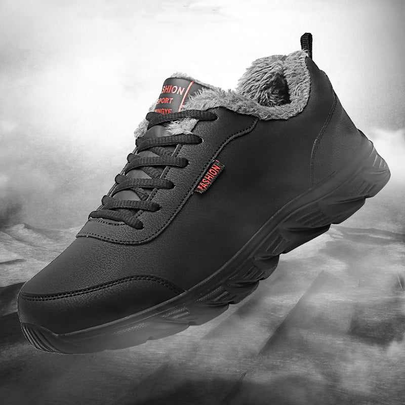 Men Sneakers Winter Warm Sports Shoes With Plush - Finesse for All:infoshopstore.fitnessforall.com.uk