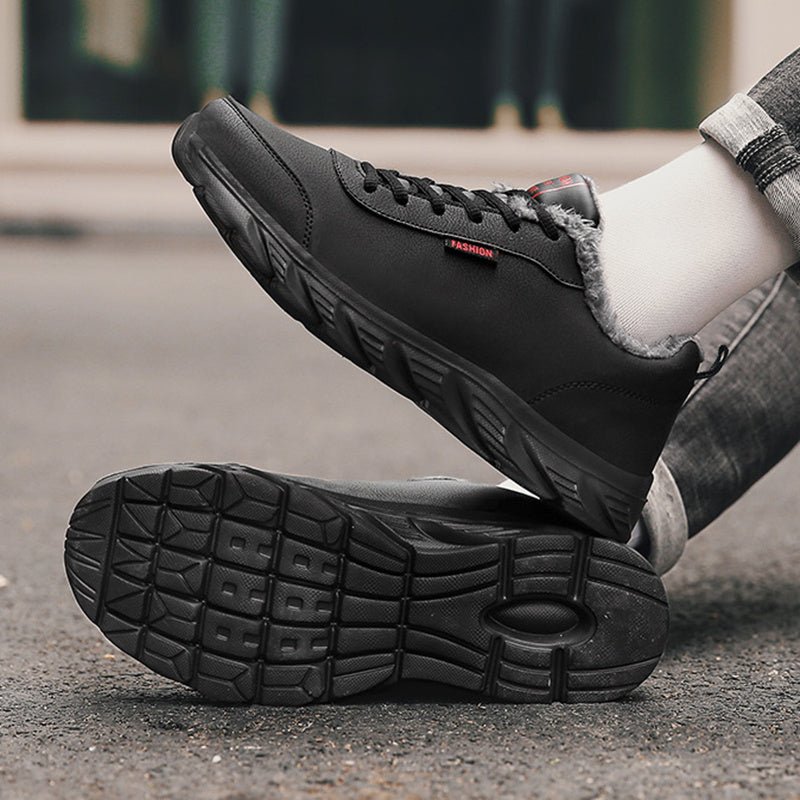 Men Sneakers Winter Warm Sports Shoes With Plush - Finesse for All:infoshopstore.fitnessforall.com.uk