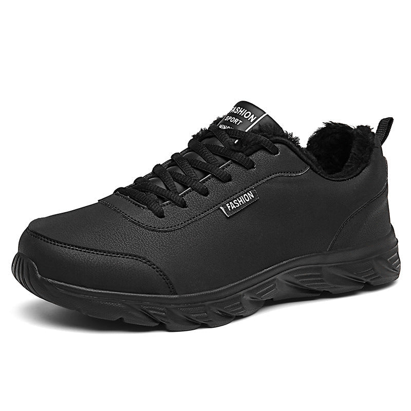 Men Sneakers Winter Warm Sports Shoes With Plush - Finesse for All:infoshopstore.fitnessforall.com.uk