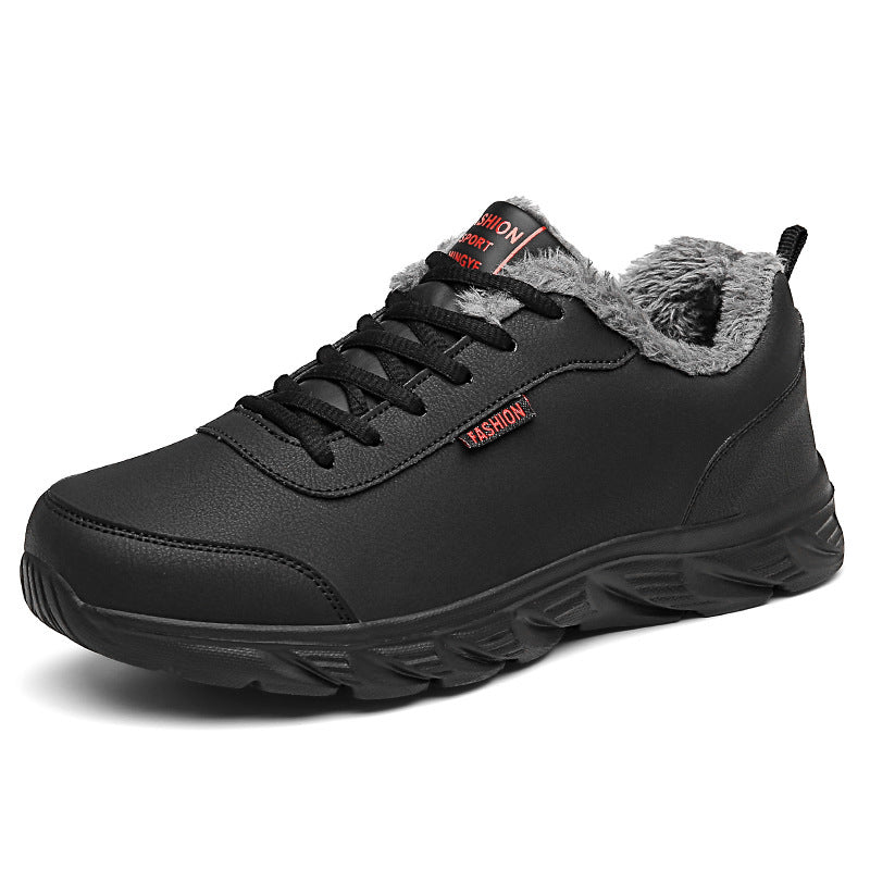 Men Sneakers Winter Warm Sports Shoes With Plush - Finesse for All:infoshopstore.fitnessforall.com.uk
